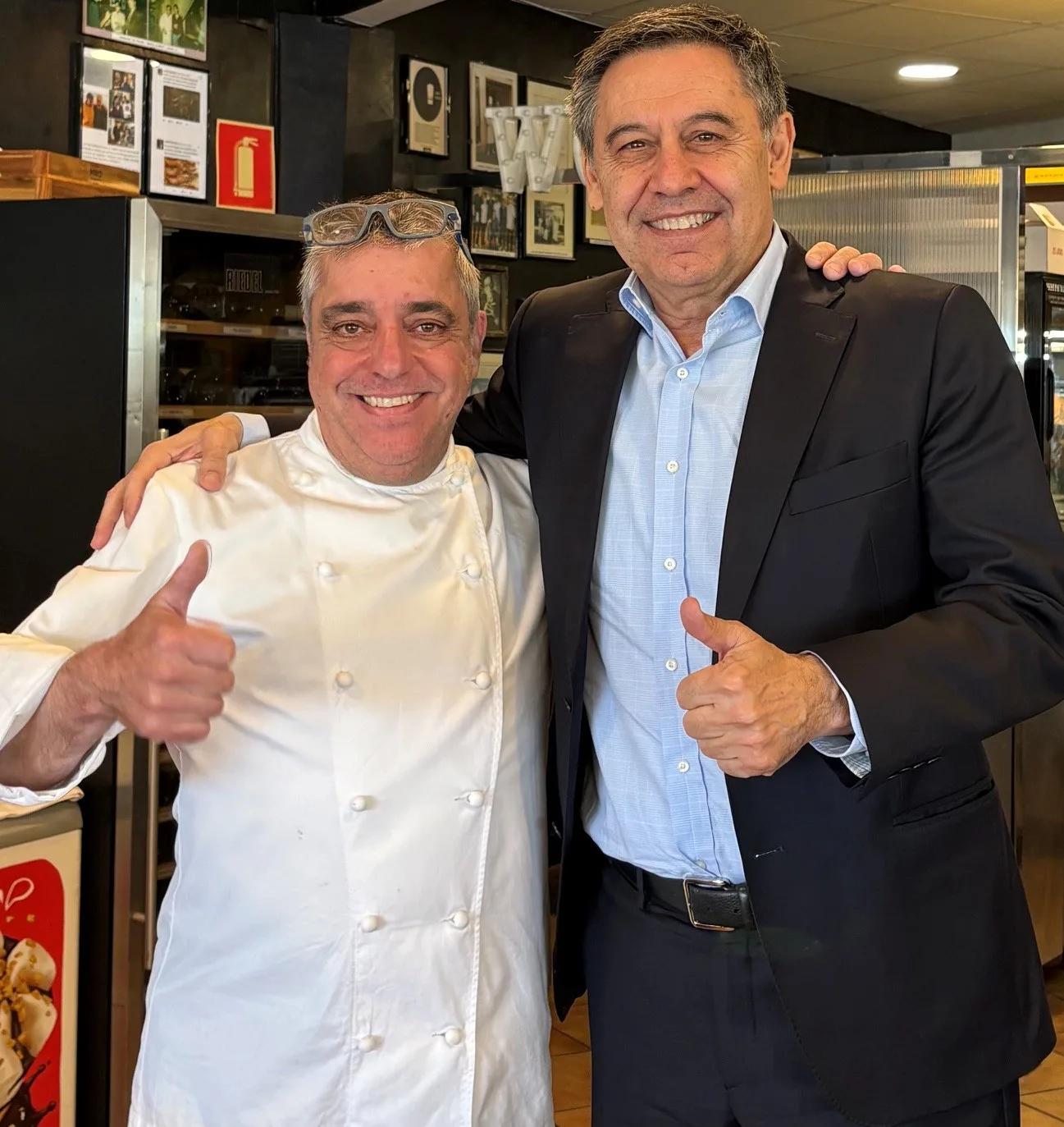 Visita Josep Maria Bartomeu